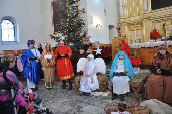 Jasełka w kościele