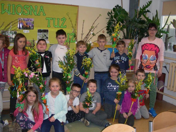 Wiosna i palmy wielkanocne