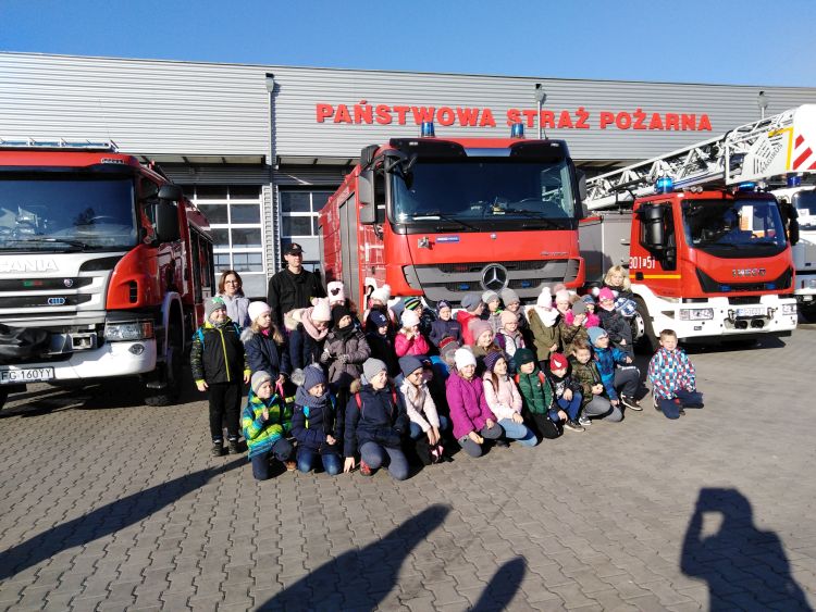Wizyta w straży pożarnej