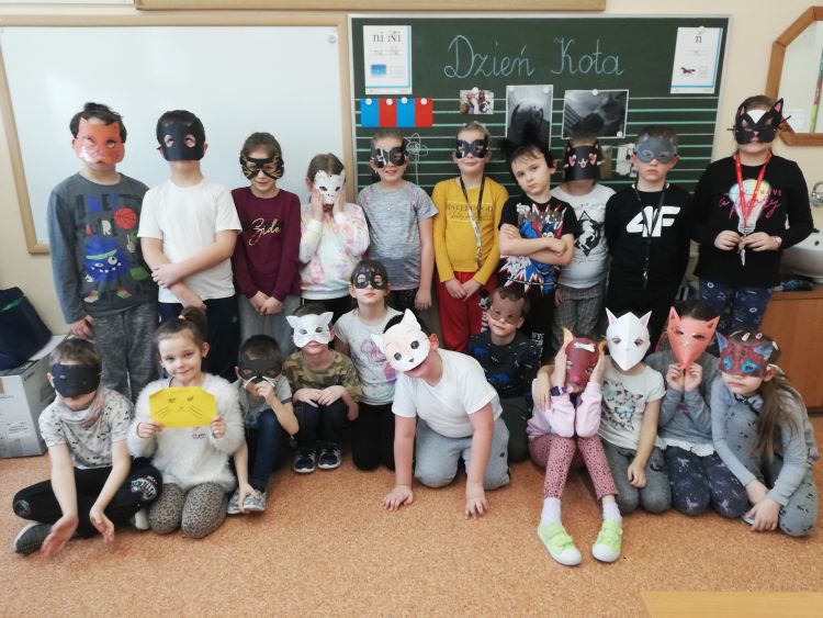 Dzień Kota w klasie 1d