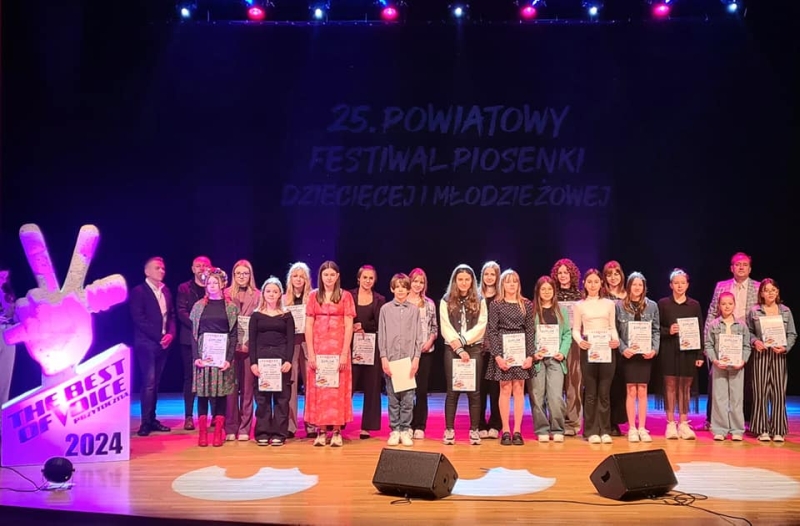 25 Powiatowy Festiwal Piosenki Dziecięcej i Młodzieżowej