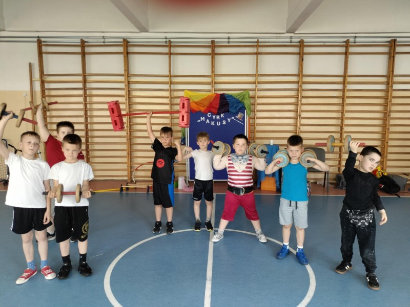 Cyrk Makusy – uczniowie klasy 1a w akcji!