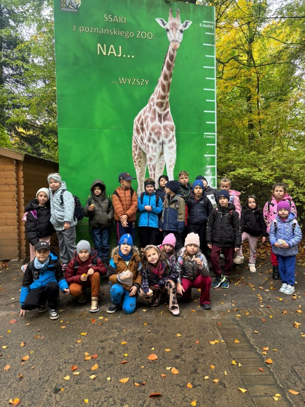Zdjęcie - Wycieczka klas 1a i 2b do ZOO w Poznaniu
