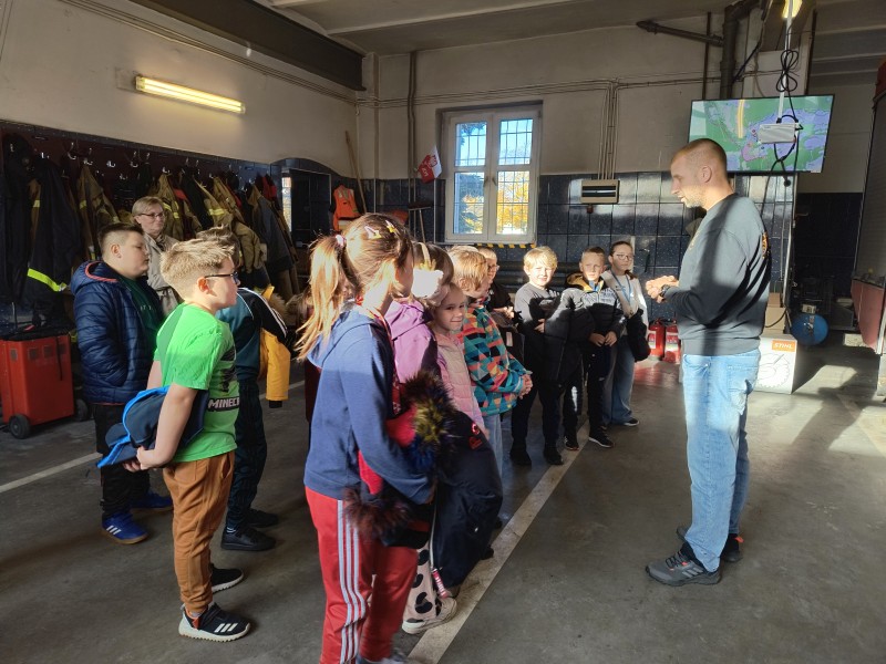 Zdjęcie - Wycieczka klasy 2d do OSP Skwierzyna