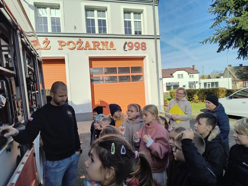 Zdjęcie - Wycieczka klasy 2d do OSP Skwierzyna