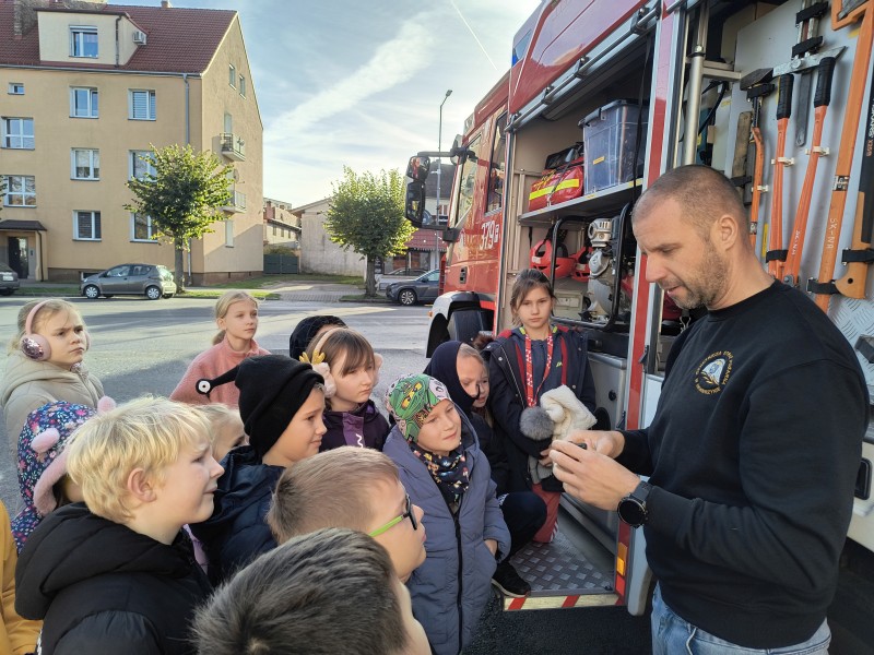Zdjęcie - Wycieczka klasy 2d do OSP Skwierzyna
