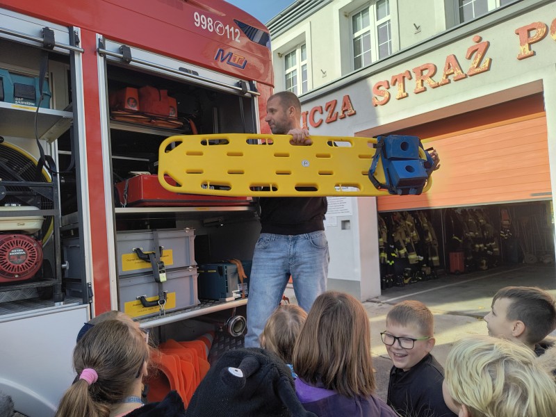 Zdjęcie - Wycieczka klasy 2d do OSP Skwierzyna