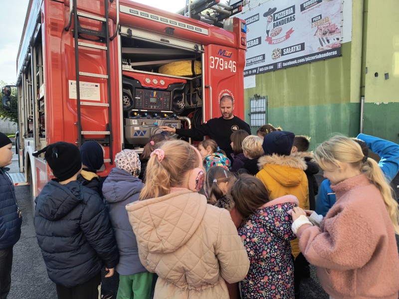 Zdjęcie - Wycieczka klasy 2d do OSP Skwierzyna