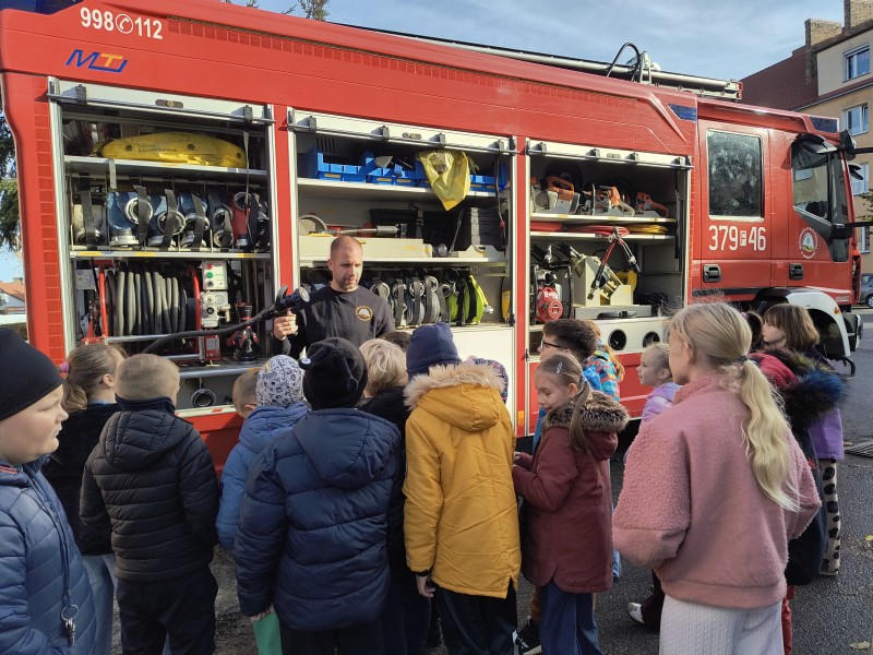 Zdjęcie - Wycieczka klasy 2d do OSP Skwierzyna