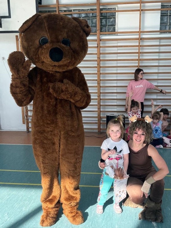 Zdjęcie - Gimnastyka z Misiem Uszatkiem