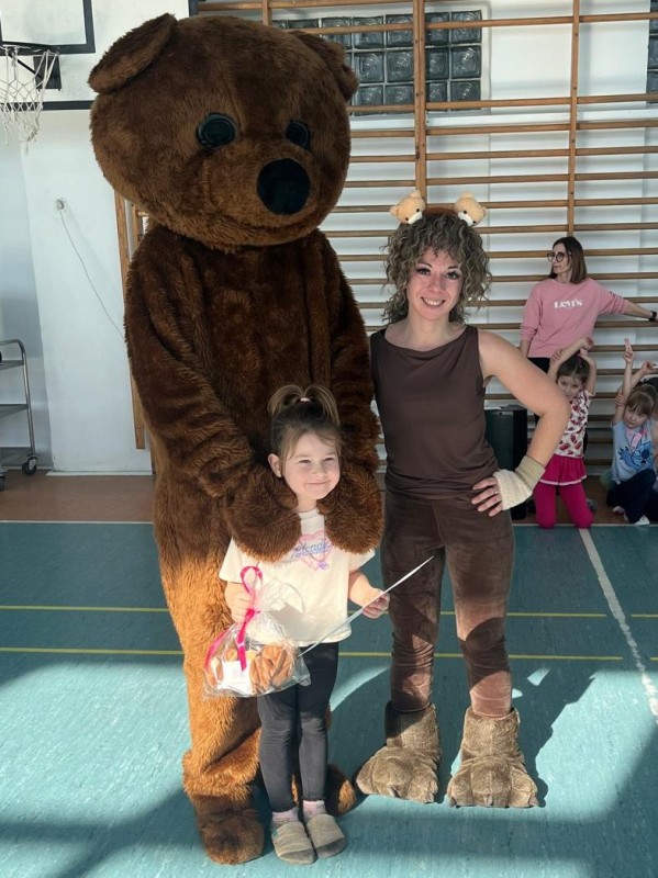 Zdjęcie - Gimnastyka z Misiem Uszatkiem