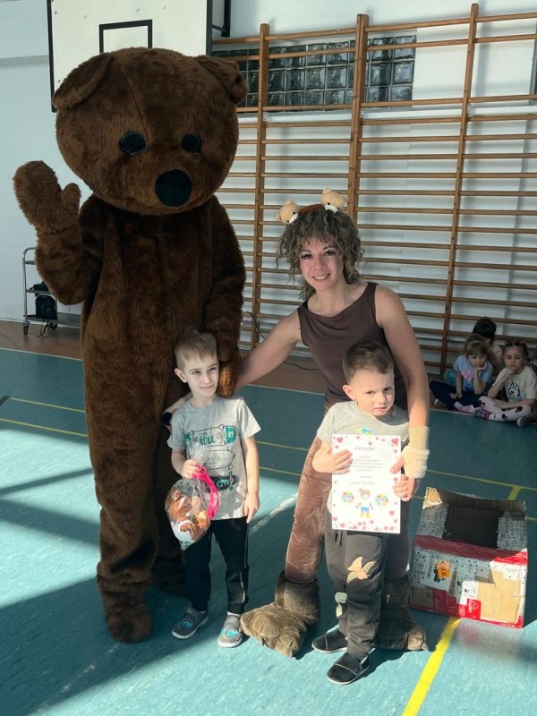 Zdjęcie - Gimnastyka z Misiem Uszatkiem