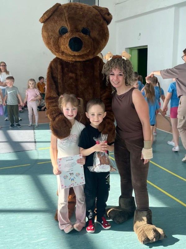 Zdjęcie - Gimnastyka z Misiem Uszatkiem