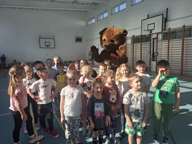 Zdjęcie - Gimnastyka z Misiem Uszatkiem