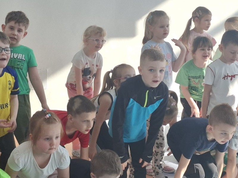 Zdjęcie - Gimnastyka z Misiem Uszatkiem