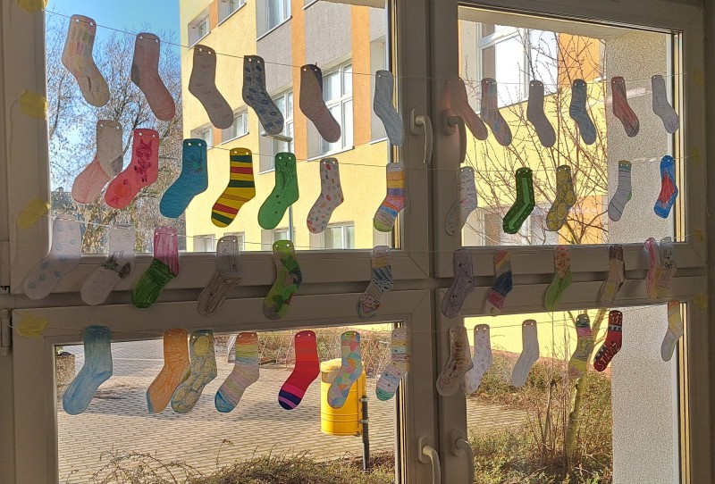 Zdjęcie - Przywitaj wiosnę w kolorowych skarpetkach!