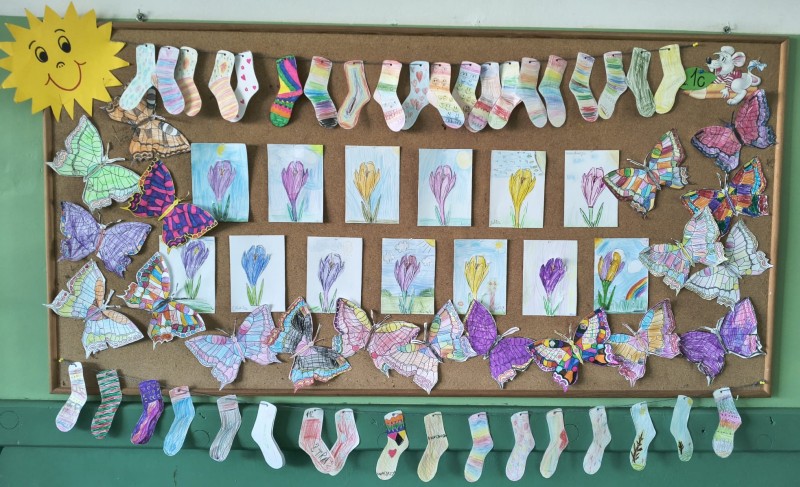 Przywitaj wiosnę w kolorowych skarpetkach!