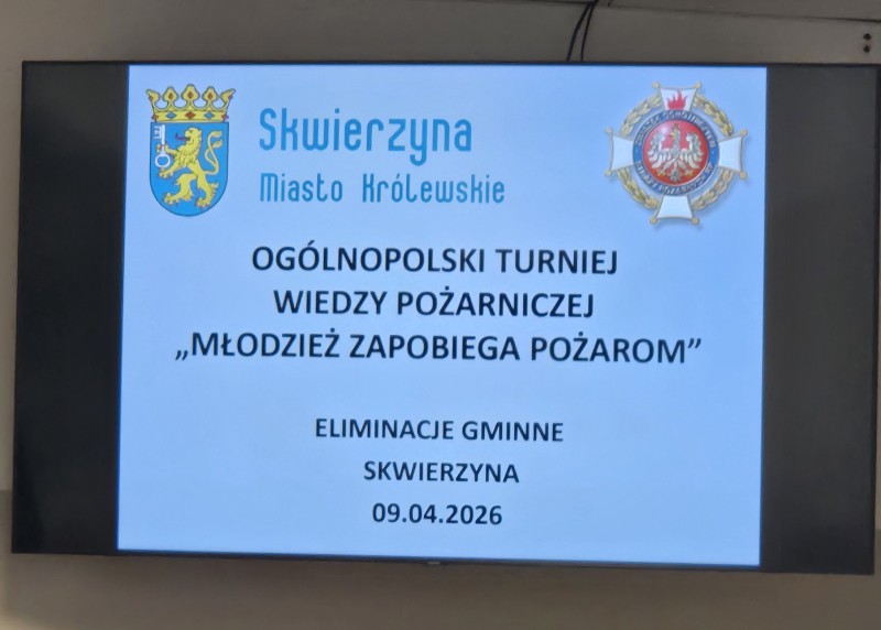 Gminne eliminacje Ogólnopolskiego Turnieju Pożarniczego