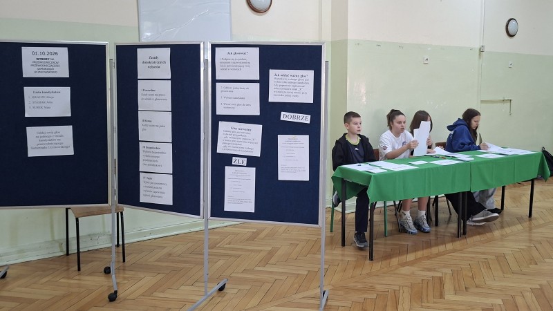 Wybory Przewodniczącego Samorządu Uczniowskiego