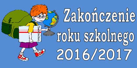 Zakończenie roku szkolnego