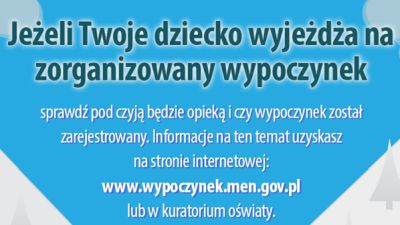 Dekalog bezpiecznych ferii