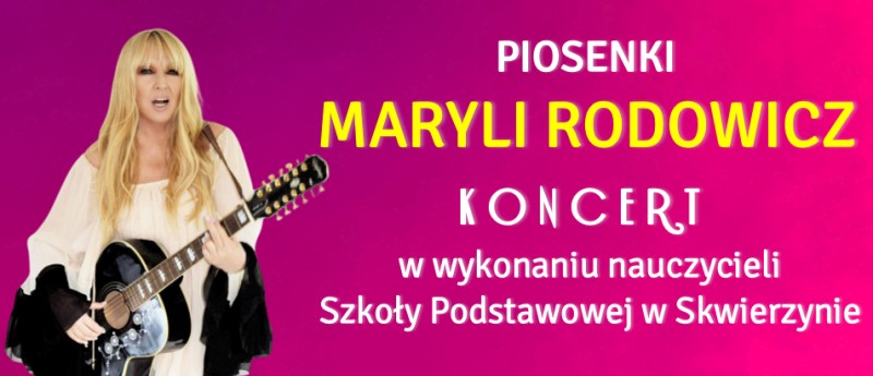 Piosenki Maryli Rodowicz - zapraszamy na koncert